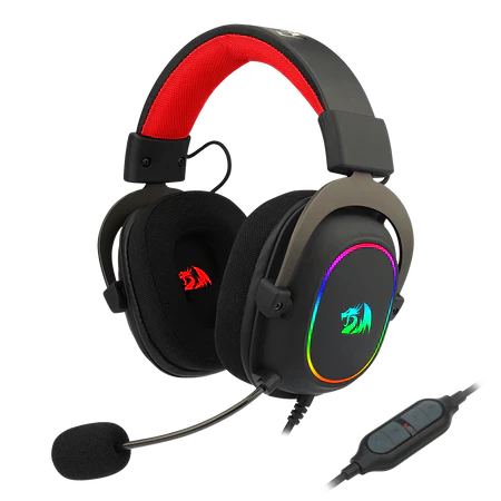Redragon Zeus X H510-RGB Wired Surround Sound Gaming Headset - Black Redragon Zeus X H510-RGB Wired Surround Sound Gaming Headset - Black